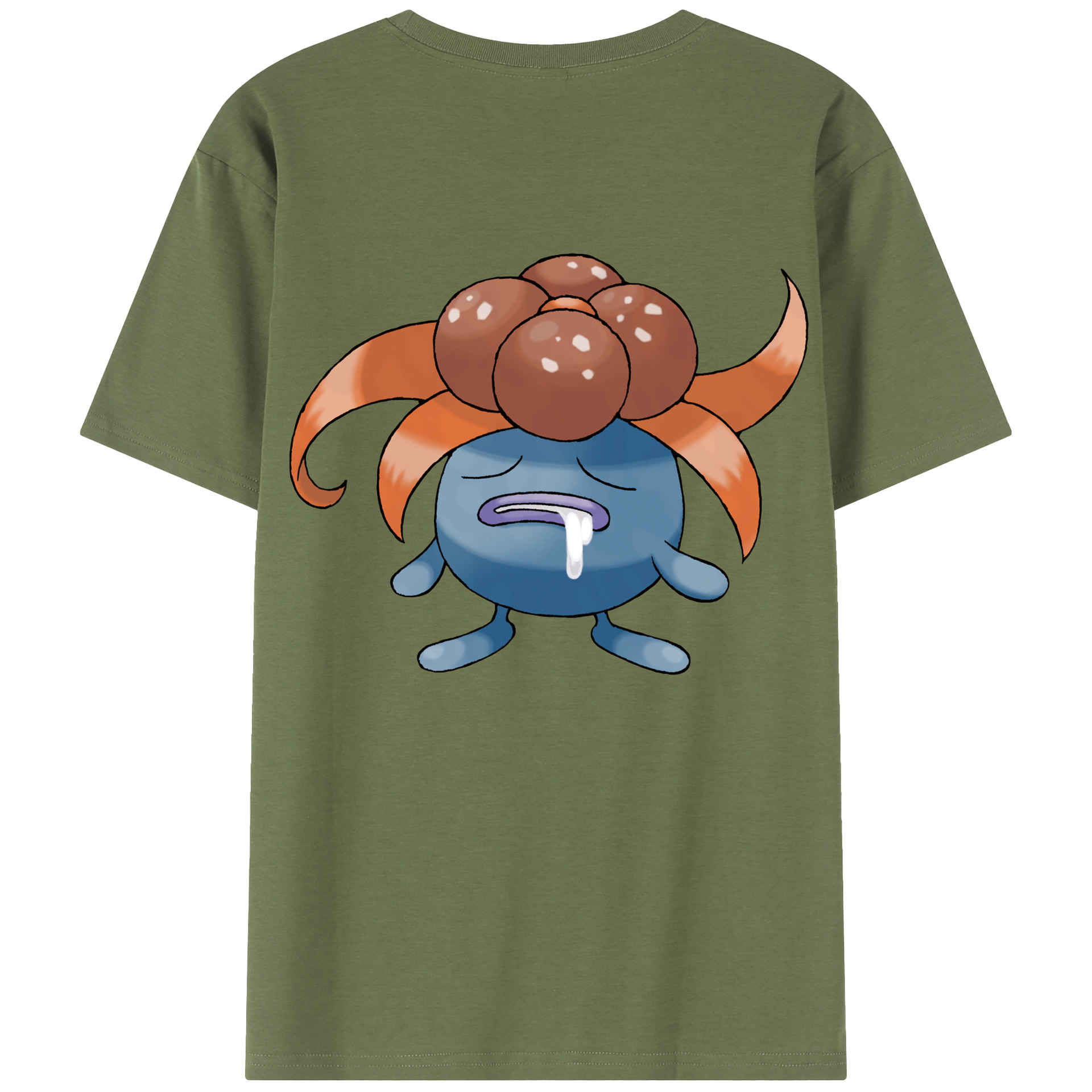 （画像用） ポケットモンスター Pokémon 綿100％半袖Tシャツ（背面プリント）